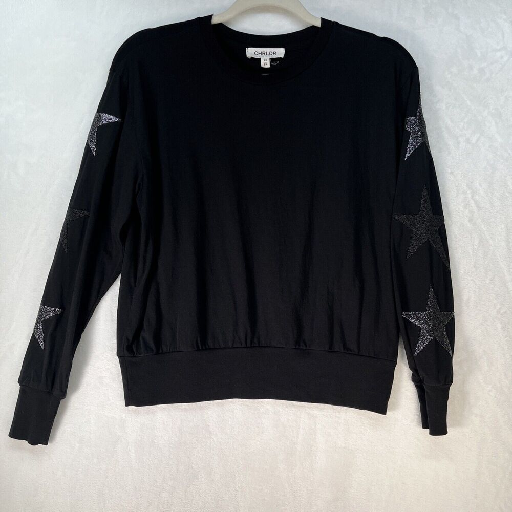 CHRLDR Cheerleader Caviar Star Long Sleeve Top Women’s Sz XS